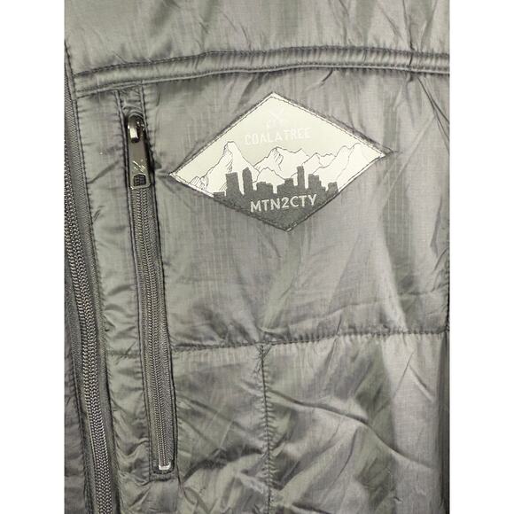 Coalatree Camper Hooded Puffer Jacket MNT2CTY Comformax Insulated Black Mens 2XL - Picture 3 of 7